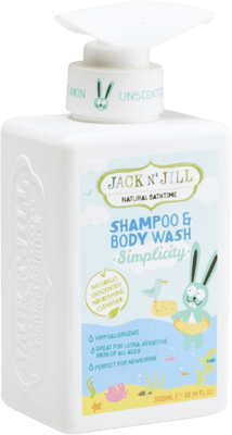 Jack n' Jill Simplicity šampon se sprchovým gelem 300 ml