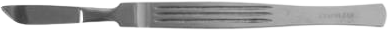 ZSZ Skalpel bříškatý č. 5, 35 mm