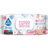 GoWipes Dětské vlhčené ubrousky Super sensitive