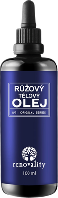 Renovality masážní a tělový olej Růže 100 ml