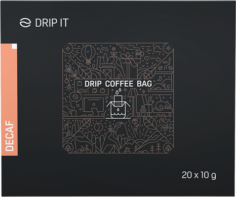 Drip it Káva ve filtru Decaf 20 x 10 g