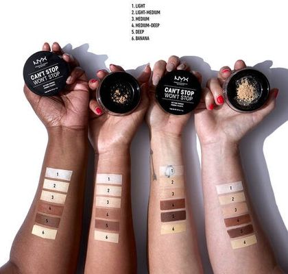 NYX Professional Makeup Professional Makeup Can't Stop Won't Stop Setting Powder Fixační pudr - 01 Light 6 g