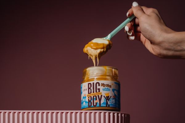 Big Boy Big King White - Krém s lískovými ořechy a mlékem 220 g