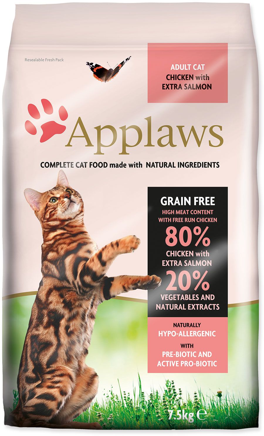 Applaws Cat Dry Adult Chicken with Salmon 7.5 kg