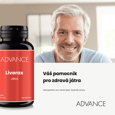 ADVANCE Liverax - játra 60 kapslí