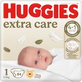 Huggies® Extra Care 1, 84 ks