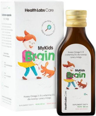 Health Labs Care My Kids Brain - Omega 3 a 9 pro podporu mozku 100 ml