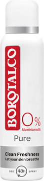 Borotalco Pure deodorant 150 ml