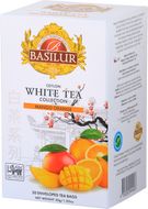 Basilur White Tea Mango Orange přebal 20 x 1.5 g
