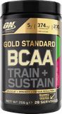 Optimum Nutrition Gold Standard BCAA Train Sustain jahoda kiwi 266 g
