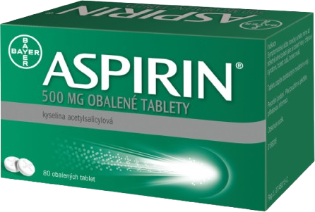 Aspirin 500mg obalené tablety 80 ks