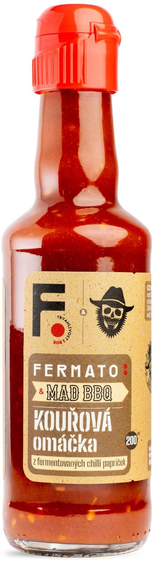 Fermato Mad BBQ kouřová omáčka 200 ml