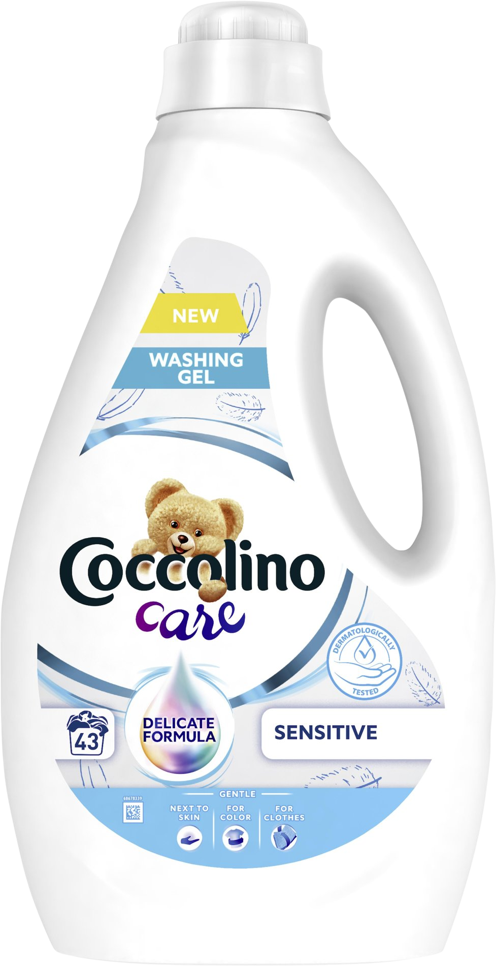 Coccolino Sensitive prací gel 1.72 l