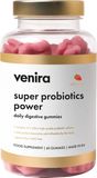 Venira Super probiotics power - medvídci na zlepšení trávení jahoda 60 ks