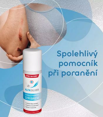 Alfasilver Sprej na rany 50 ml