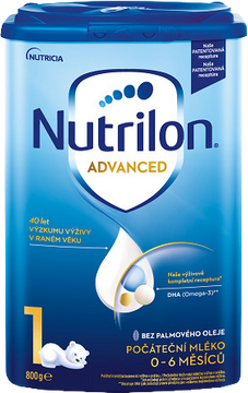 Nutrilon Nutrilon Advanced 1 počáteční kojenecké mléko 800 g