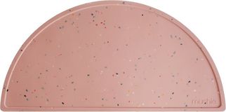 Mushie Silikonové prostírání - Pink Confetti