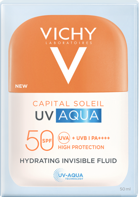 Vichy Capital soleil UV aqua fluid SPF50, 50 ml