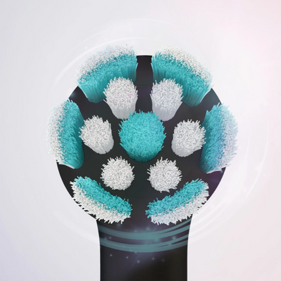 Oral-B iO Series Gentle Care, kartáčkové hlavy pro citlivé dásně, černé 4 ks