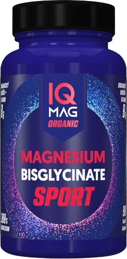 Naturprodukt IQ Mag SPORT organický hořčík bisglycinát + B6 90 tobolek