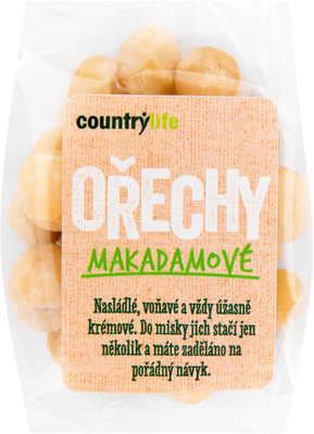 Country Life Makadamové ořechy 80 g