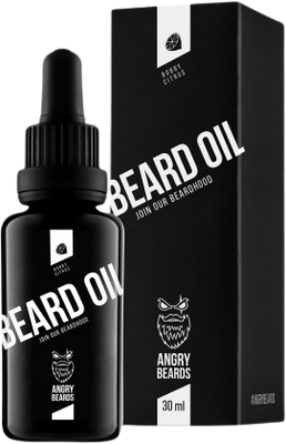 Angry Beards Olej na vousy Bobby citrus 30 ml
