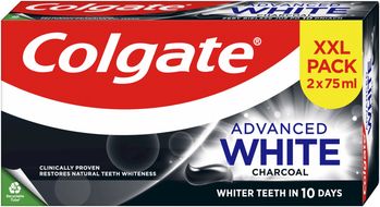 Colgate zubní pasta Advanced White Charcoal 2 x 75 ml
