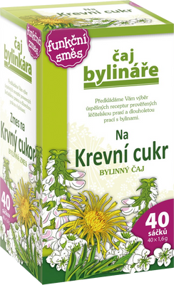 Čaj Bylináře Na krevní cukr 40 ks