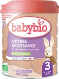 Babybio OPTIMA 3 batolecí kojenecké bio mléko s probitiky a prebiotiky 800 g