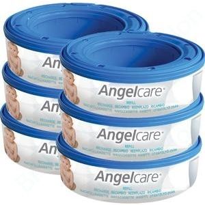 Angelcare Náhradní náplň do koše Captiva 6 ks