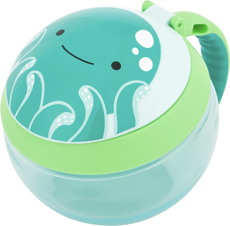 Skip Hop Zoo Nádoba na sušenky Chobotnice 12m+ 222 ml