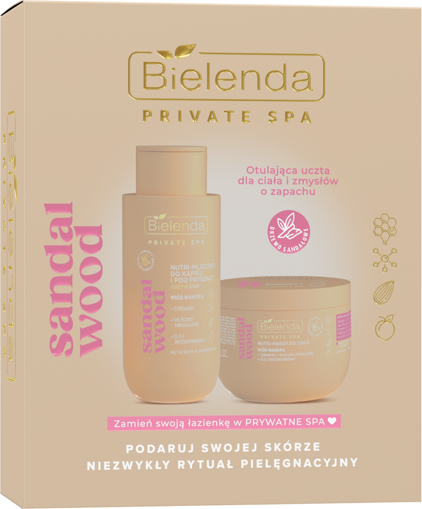 Bielenda Private Spa Sandal Wood dárkový set