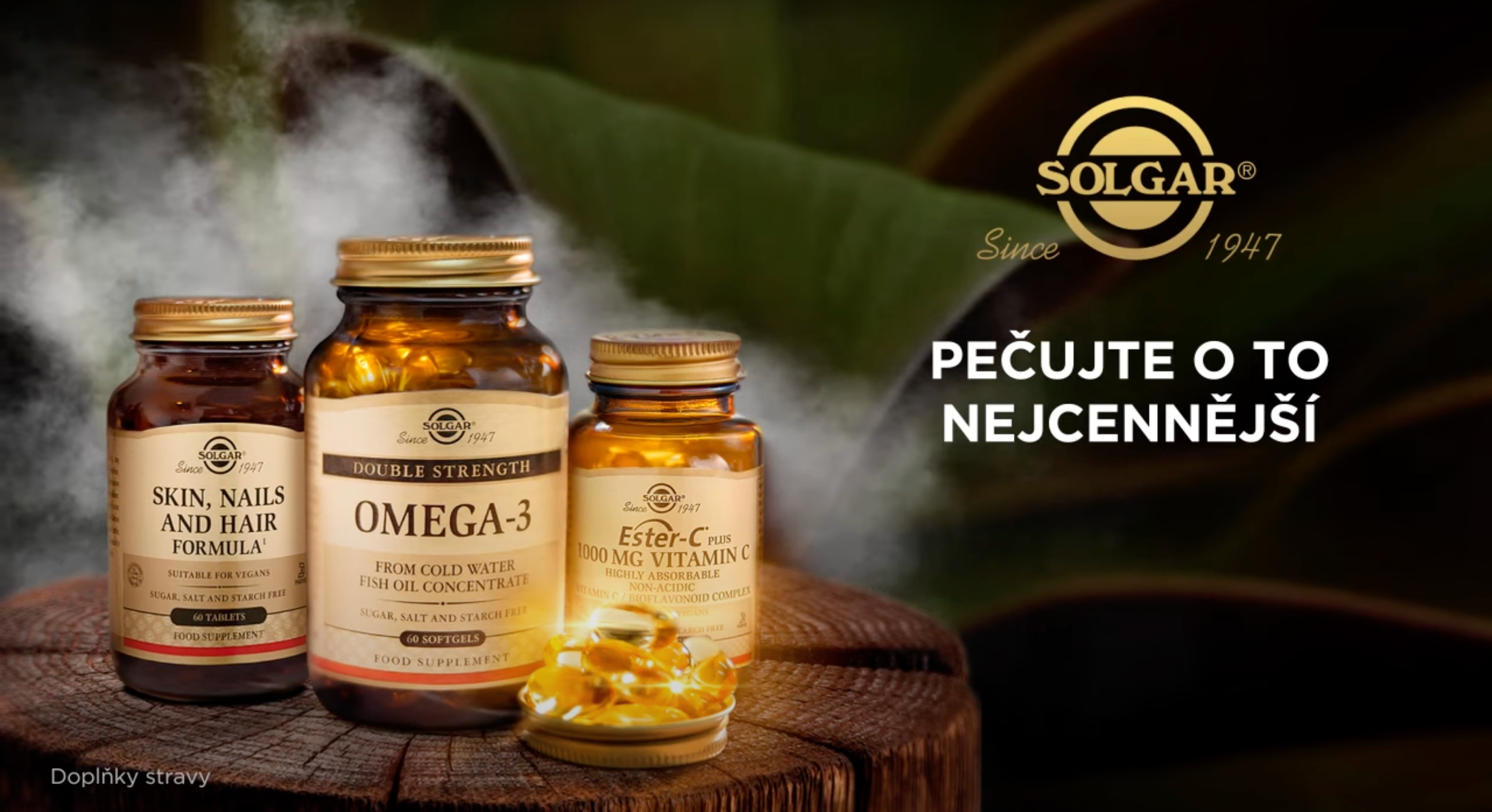 Solgar, prémiové doplnky stravy