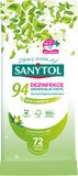 Sanytol Dezinfekce univerzální čistič 94% rostlinného původu, utěrky 72 ks