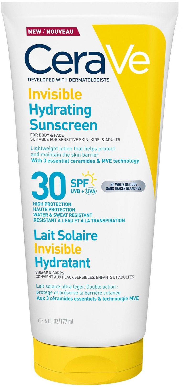 CeraVe Hydratační opalovací mléko SPF30 177 ml