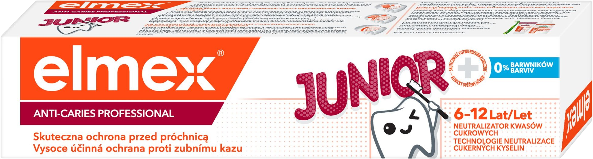 Elmex Anti-Caries Professional Junior zubní pasta 75 ml