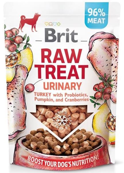 Brit Raw Treat Dog Urinary Freeze-dried treat and topper Turkey