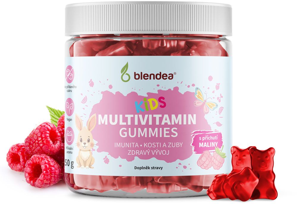 Blendea Multivitamin Gummies pro děti 60 x 2.5 g