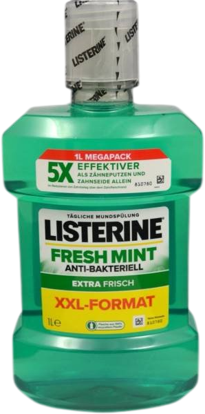 Listerine Ústní voda Fresh Mint 1000 ml
