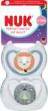 Nuk Dudlík Perfect Match AIR Night LION 6-18m BOX 2 ks