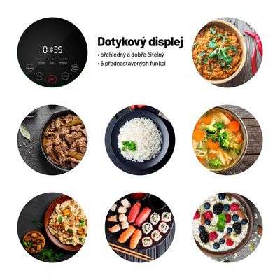 Lauben Rýžovar Low Sugar Rice Cooker 1500WT