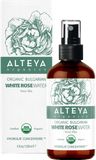 Alteya Organics BIO Růžová voda z bílé růže v skle 120 ml