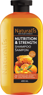 Naturalis Šampon - Nutrition & Strength 400 ml