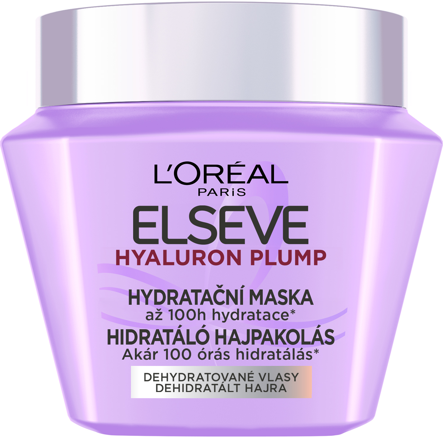 L'Oréal Paris Elseve Elseve Hyaluron Plump 72H Hydratační maska s kyselinou hyaluronovou, 300 ml
