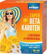 Vitar Super Beta-karoten+Měsíček+Sedmikráska 120 tablet
