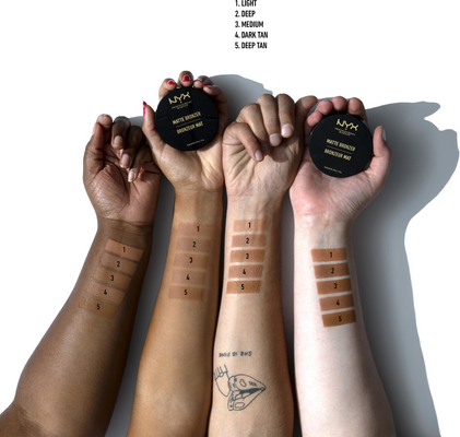 NYX Professional Makeup Matte Bronzer - Deep Tan 9.5 g