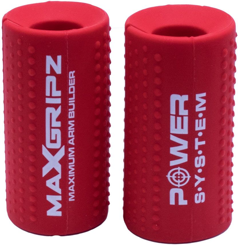 Power System gripy na posilovací tyč MAX GRIPZ GREEN vel.M 2 ks