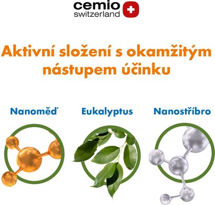 Cemio NASAL care stříbro + měď 30 ml