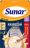 Sunar mléčná krupicová kaše na dobrou noc vanilková XXL 340 g