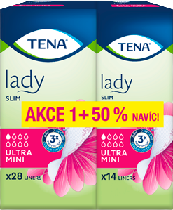 Tena Lady Slim Ultra Mini Inkontinenční vložky 42 ks